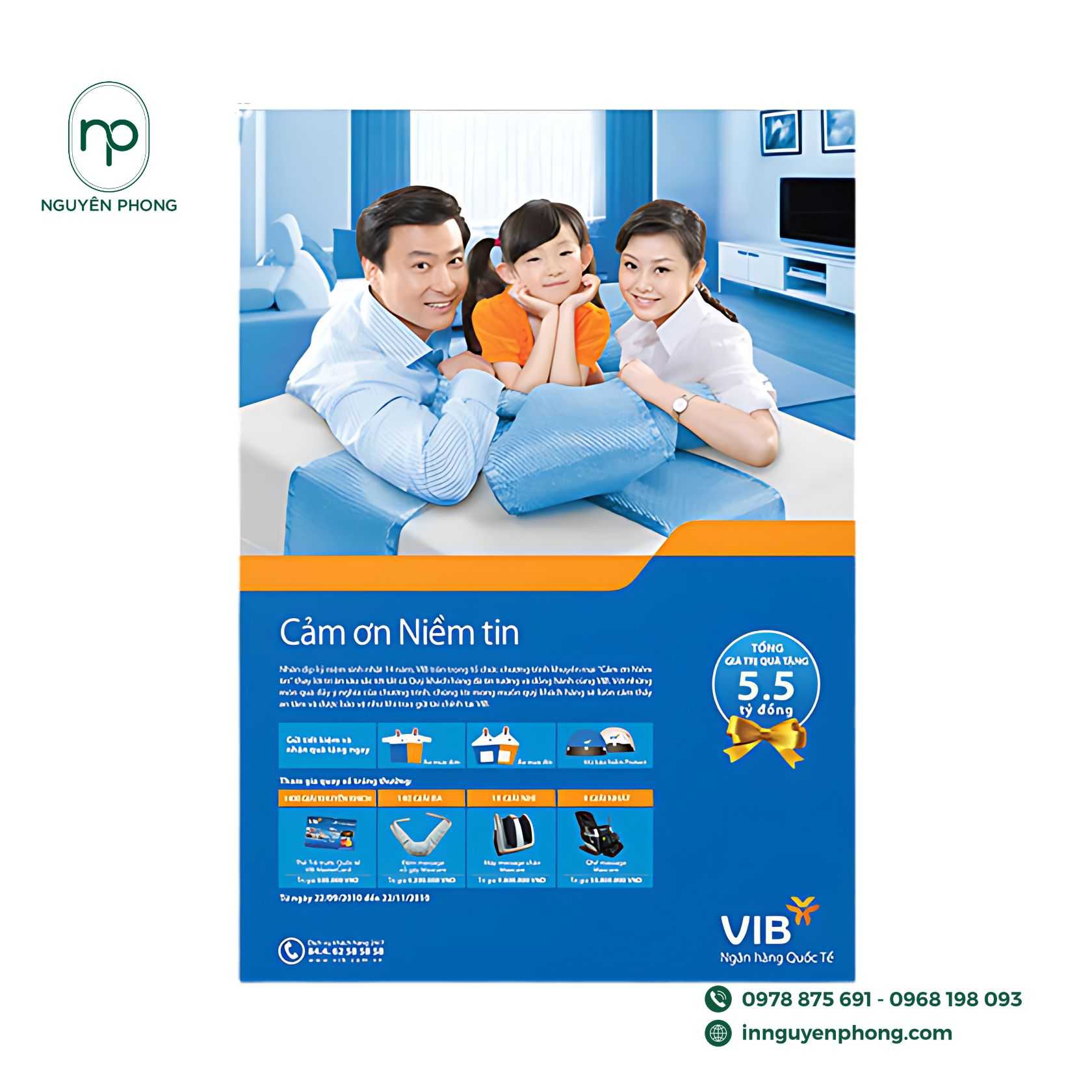 Mẫu tờ rơi ngân hàng 